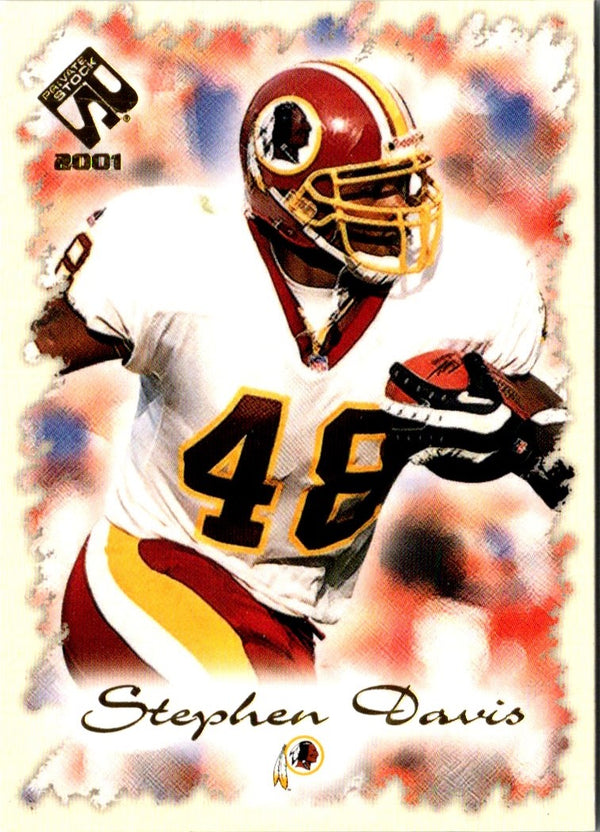 2001 Pacific Private Stock Stephen Davis #98