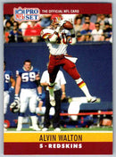 1990 Pro Set Alvin Walton
