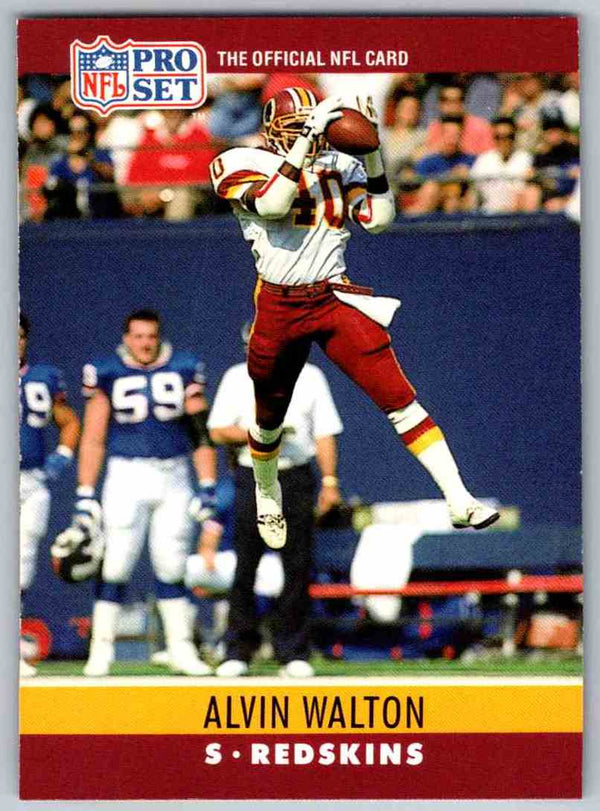 1990 Pro Set Alvin Walton #332