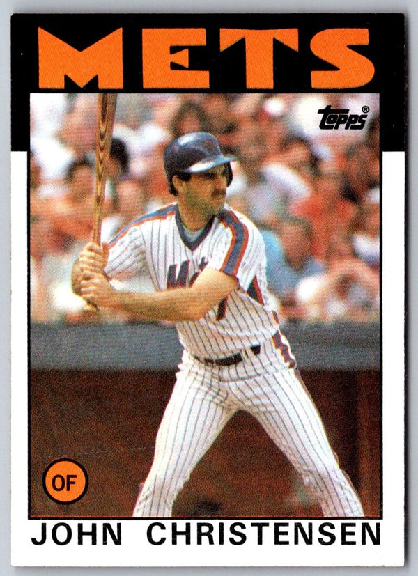 1986 Topps John Christensen #287 Rookie