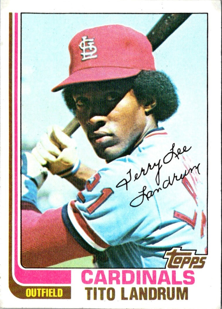 1982 Topps Tito Landrum