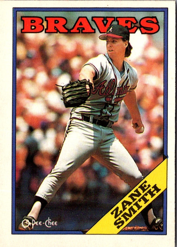 1988 O-Pee-Chee Zane Smith #297