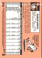 2018 Topps Heritage Franklin Barreto #332