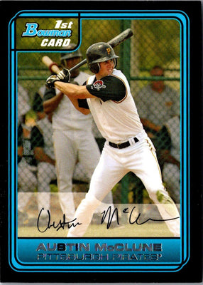 2006 Bowman Chrome Draft Picks & Prospects Austin McClune #DP37
