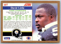 1991 Score David Little #107