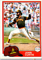 1981 O-Pee-Chee John Curtis #158