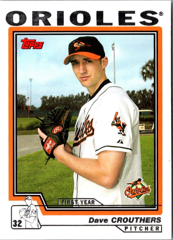 2004 Topps Dave Crouthers #304 Rookie