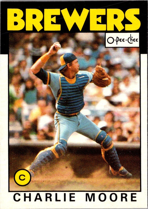 1986 Topps Charlie Moore #137