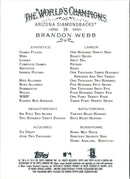 2010 Topps Allen & Ginter Brandon Webb