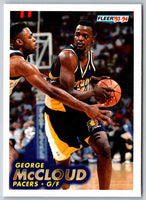 1993 Fleer George Mccloud #84
