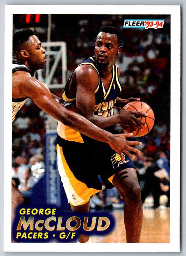 1993 Fleer George Mccloud #84