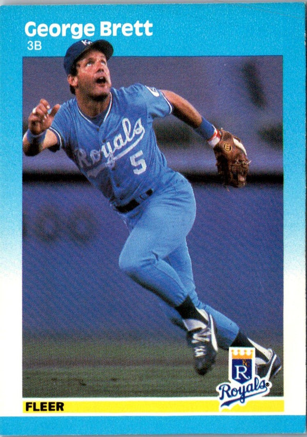 1987 Fleer George Brett #366