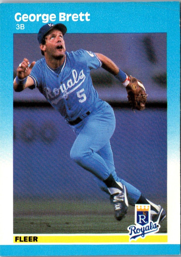 1987 Fleer George Brett