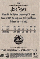 2009 Upper Deck Goodwin Champions Jose Reyes #113