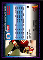 1993 Wild Card Superchrome Rookies Back to Tom Carter/Jason Elam #NNO
