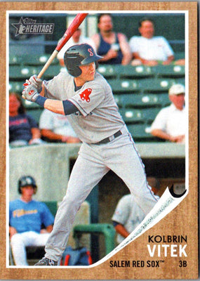 2011 Topps Heritage Minor League Kolbrin Vitek #147