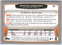 2013 Bowman Madison Bumgarner #97