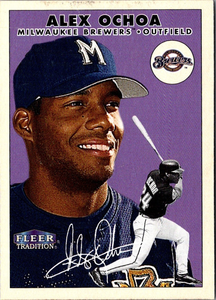 2000 Fleer Tradition Alex Ochoa