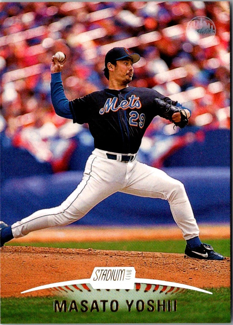 1999 Stadium Club Masato Yoshii