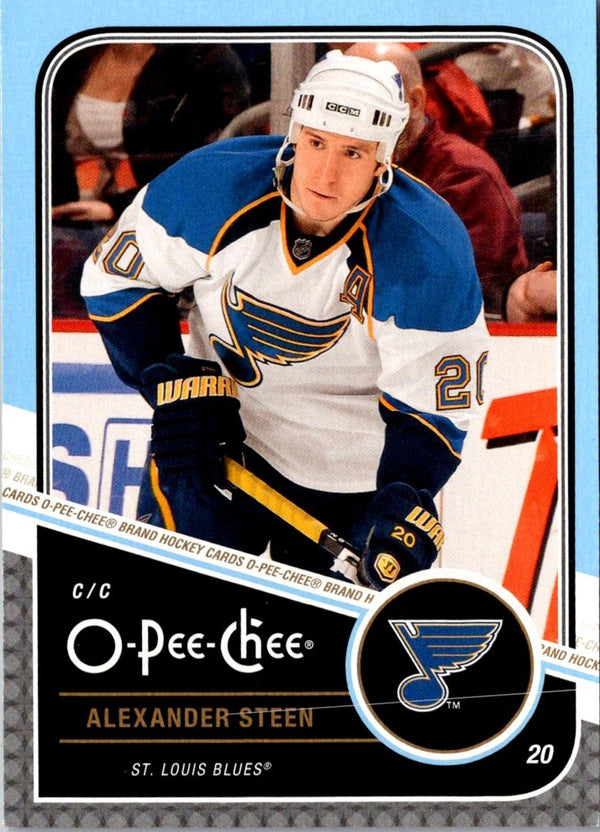 2011 O-Pee-Chee Alexander Steen #304