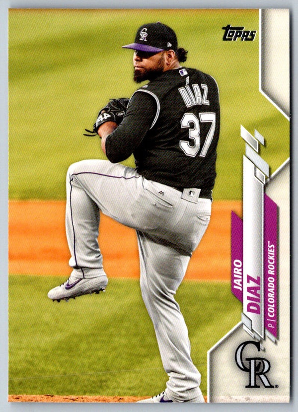 2020 Topps Total Jairo Diaz #857