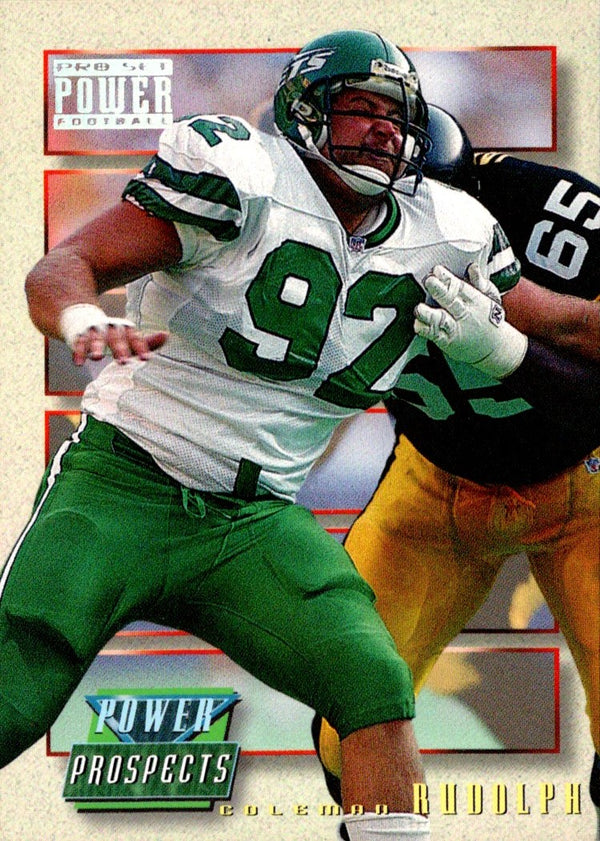 1993 Pro Set Power Update Prospects Coleman Rudolph #PP50