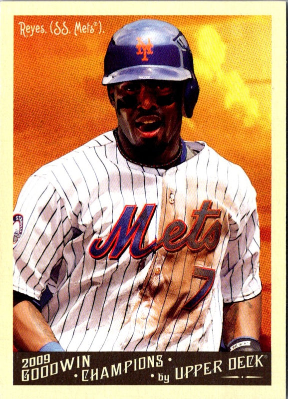 2009 Upper Deck Goodwin Champions Jose Reyes #113