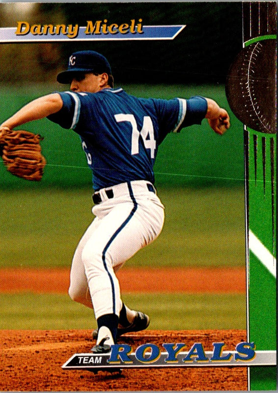 1993 Stadium Club Kansas City Royals Dan Miceli #30