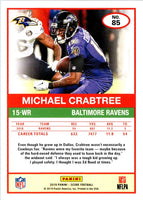 2019 Score Michael Crabtree #85