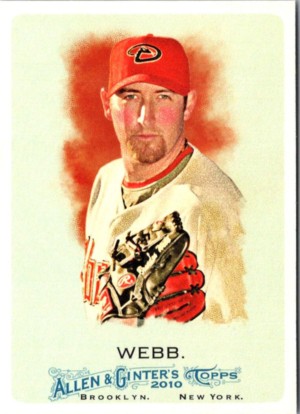 2010 Topps Allen & Ginter Brandon Webb #24