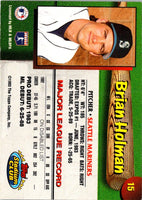1993 Stadium Club Seattle Mariners Brian Holman #15