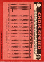 1986 O-Pee-Chee Chris Speier #212