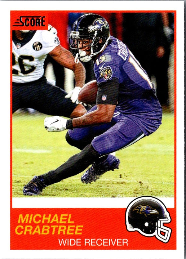 2019 Score Michael Crabtree #85