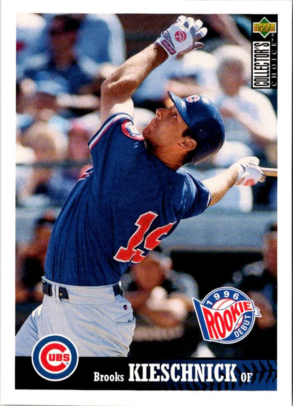 1997 Collector's Choice Chicago Cubs Brooks Kieschnick #CC12
