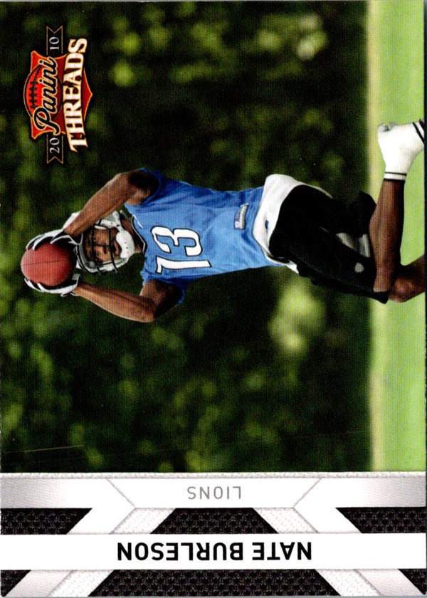 2010 Panini Threads Nate Burleson #49