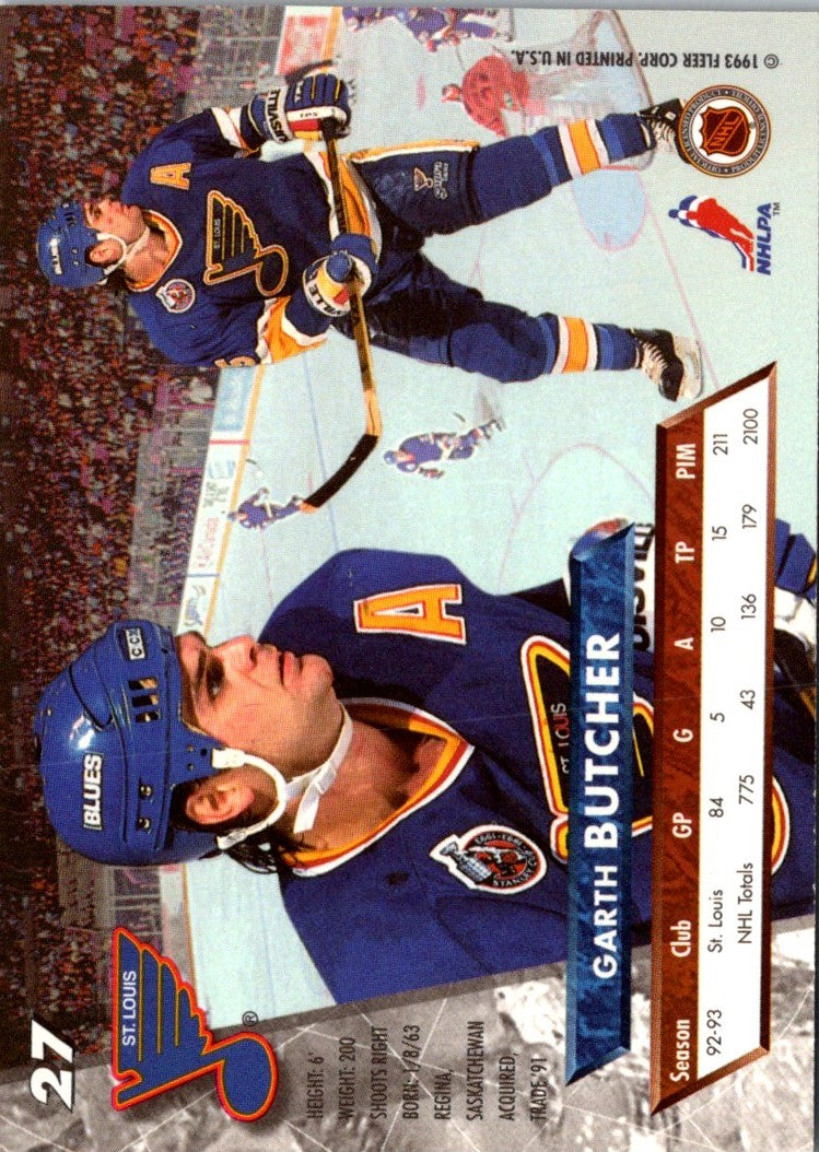 1993 Ultra Garth Butcher