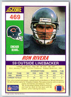 1990 Score Ron Rivera #469