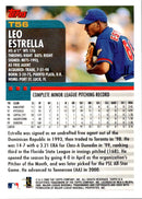 2000 Topps Chrome Traded & Rookies Leo Estrella