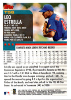 2000 Topps Chrome Traded & Rookies Leo Estrella #T56 Rookie