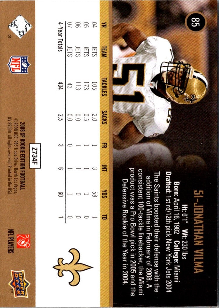 2008 SP Jonathan Vilma