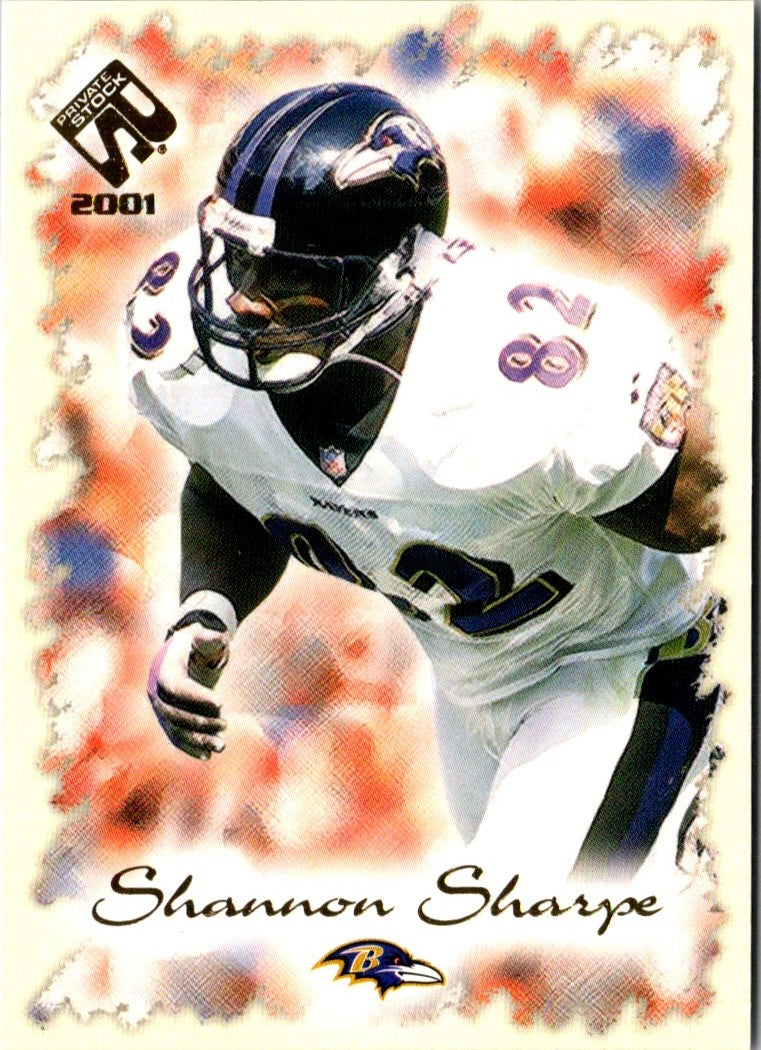 2001 Pacific Private Stock Shannon Sharpe