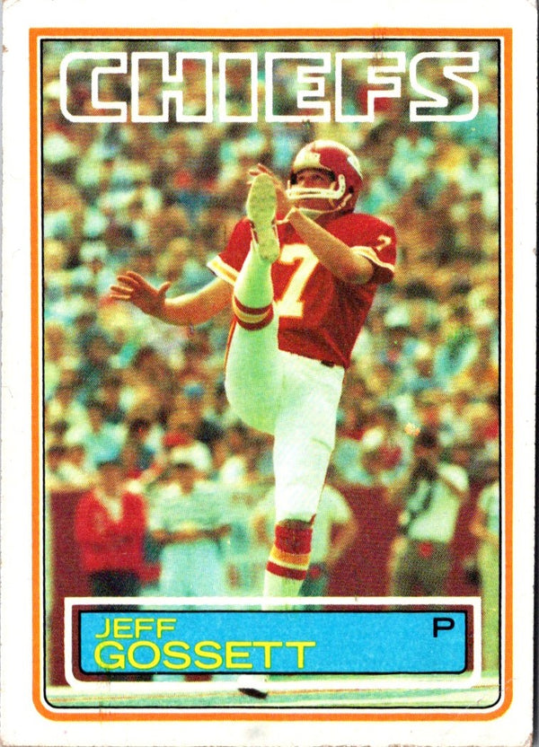 1983 Topps Jeff Gossett #285 Rookie