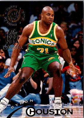1994 Stadium Club Super Teams NBA Finals Byron Houston #261