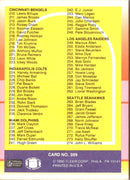 1990 Fleer Checklist: 145-274