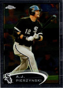 2012 Topps Chrome A.J. Pierzynski