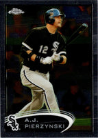 2012 Topps Chrome A.J. Pierzynski #204