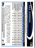 2012 Topps Chrome Dee Gordon #136