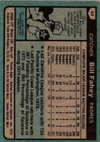 1980 Topps Bill Fahey #44
