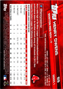 2017 Topps Henry Owens