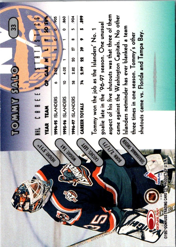 1995 SkyBox E-Motion GenerationNext Tommy Salo #5